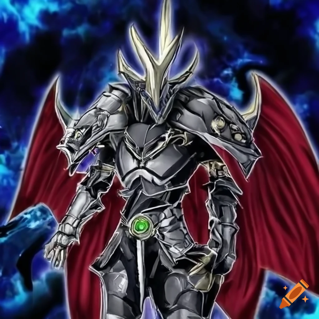 Yu gi oh card dragon skull knight, 8k highly detailed on Craiyon