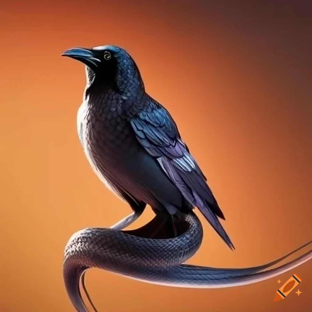 snake-intertwined-with-the-letter-r-and-a-crow-on-top-on-craiyon