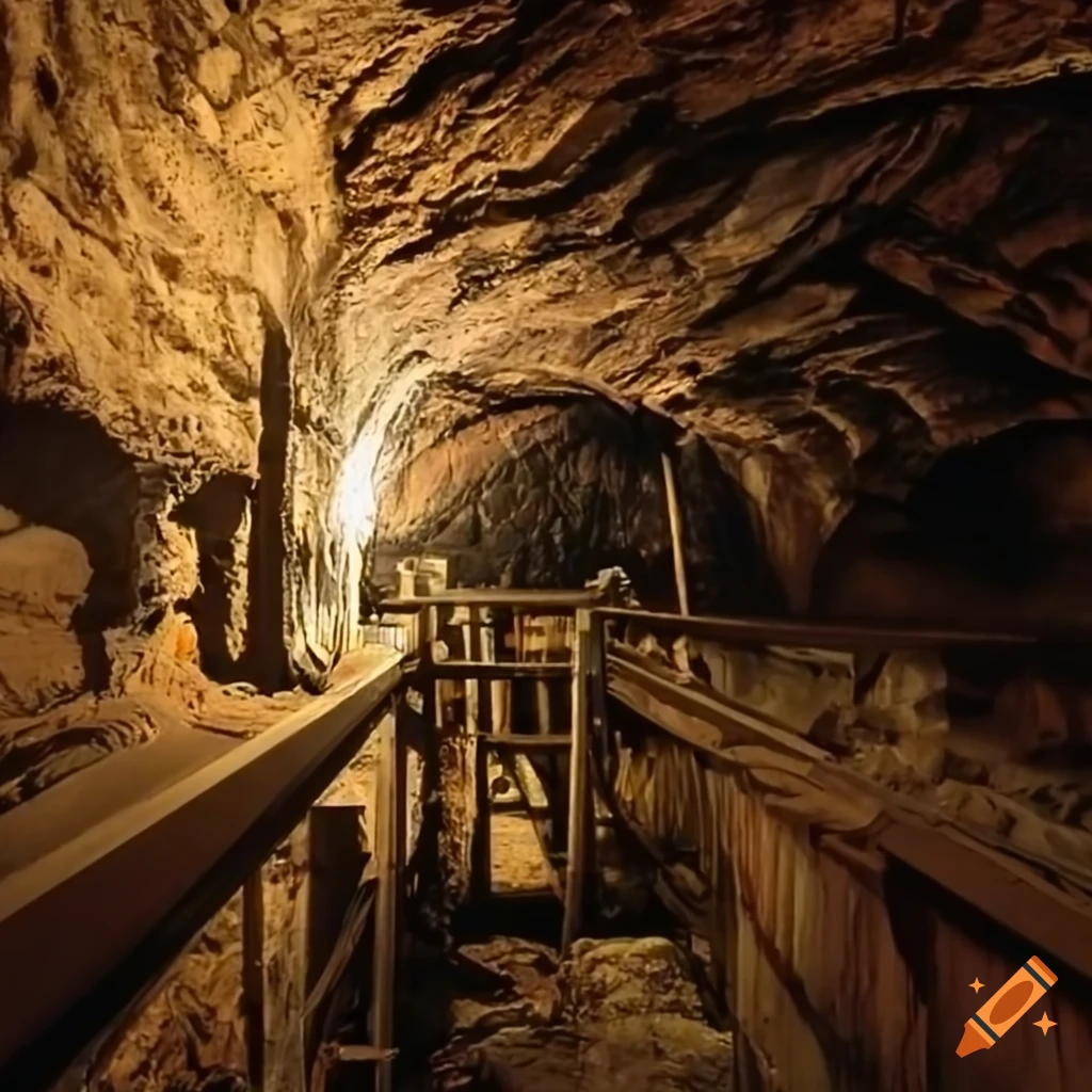 In the mines