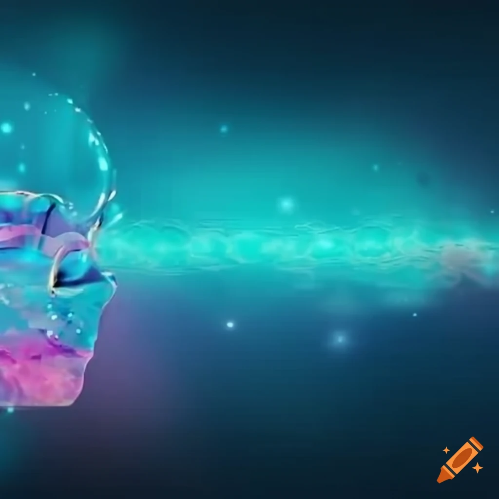 Ai pair programming background for powerpoint presentation on Craiyon