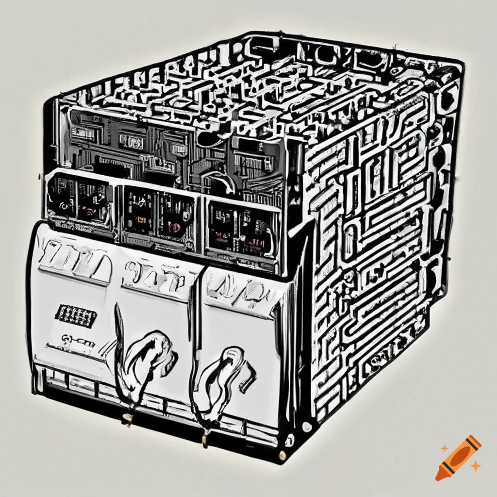 Smart inverter design circuit diagram on Craiyon