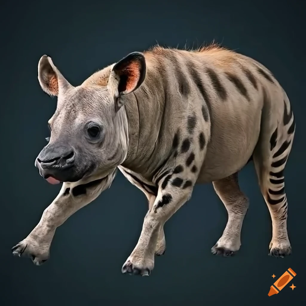Entelodon in a wild Asian landscape