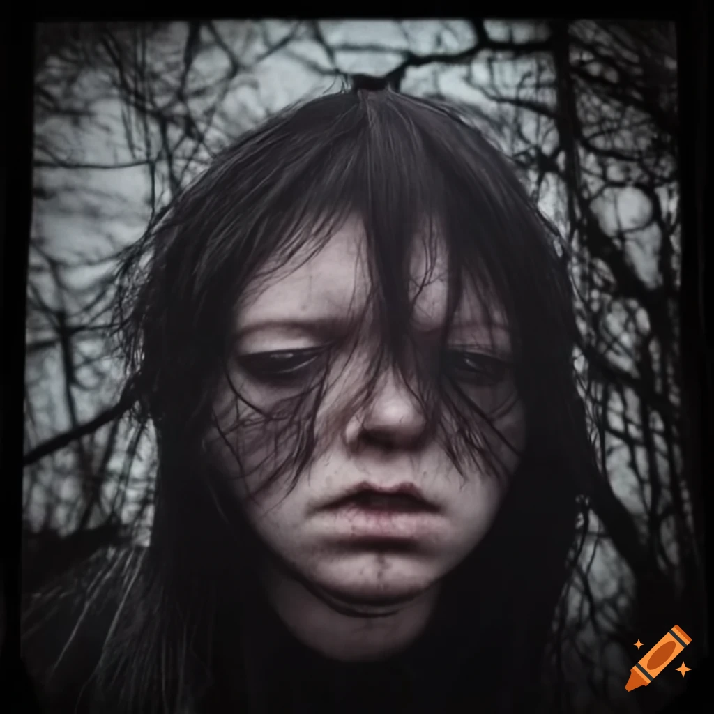 Grindcore album cover with emo theme