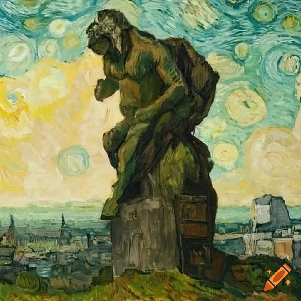 Herkules in Kassel from Van Gogh