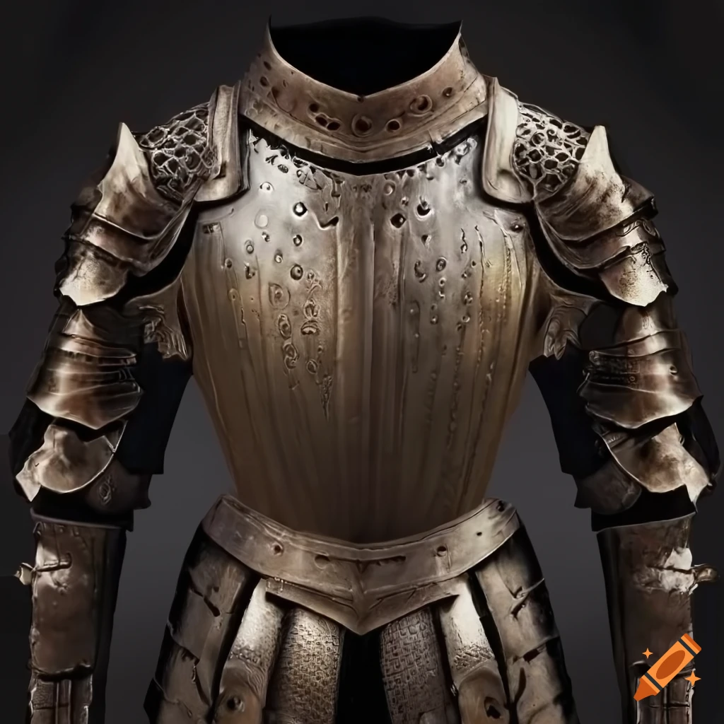 Gothic Bathyscathe armor front view