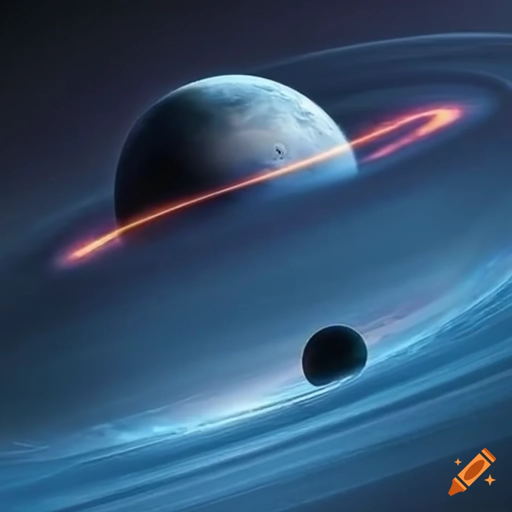 Explosions on planets in the sky