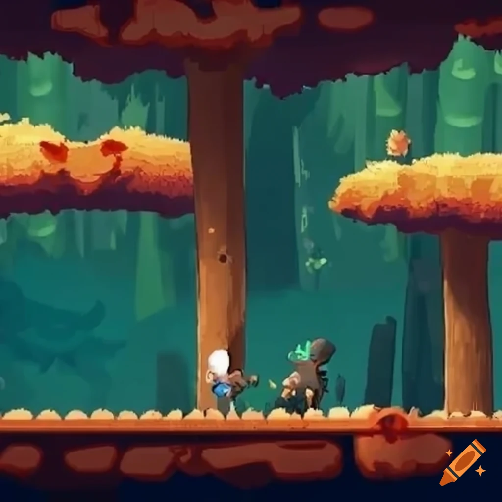 Adorable characters and captivating levels in a 2d platformer game on ...