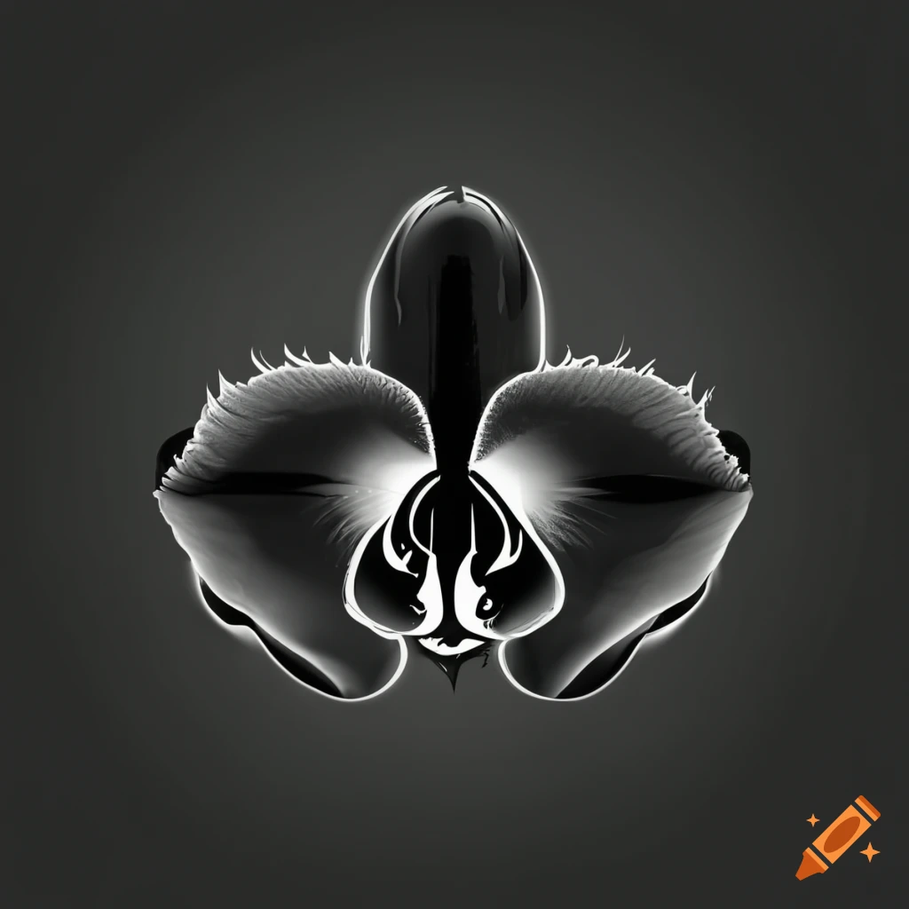 orchid logo design vector, vintage retro logo inspiration 17226307 Vector  Art at Vecteezy