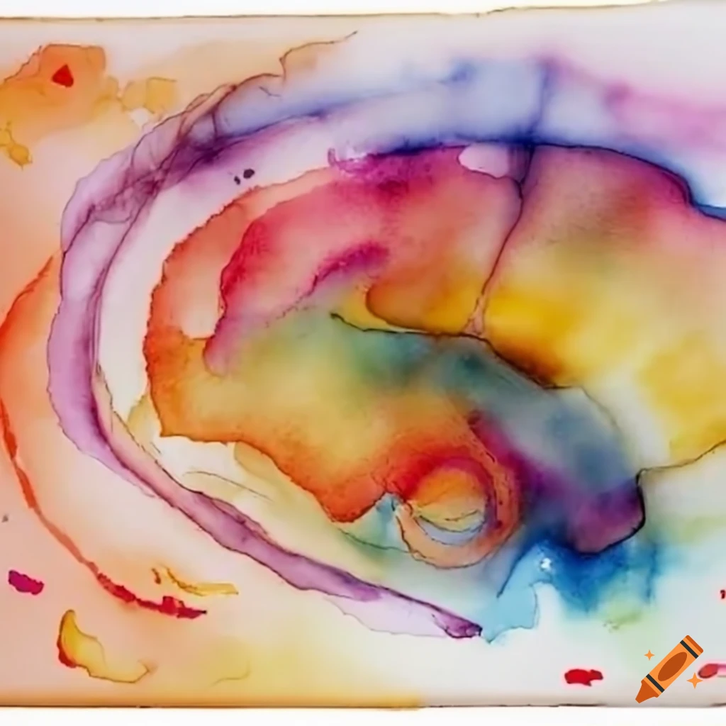 Vibrant and energetic abstract concept