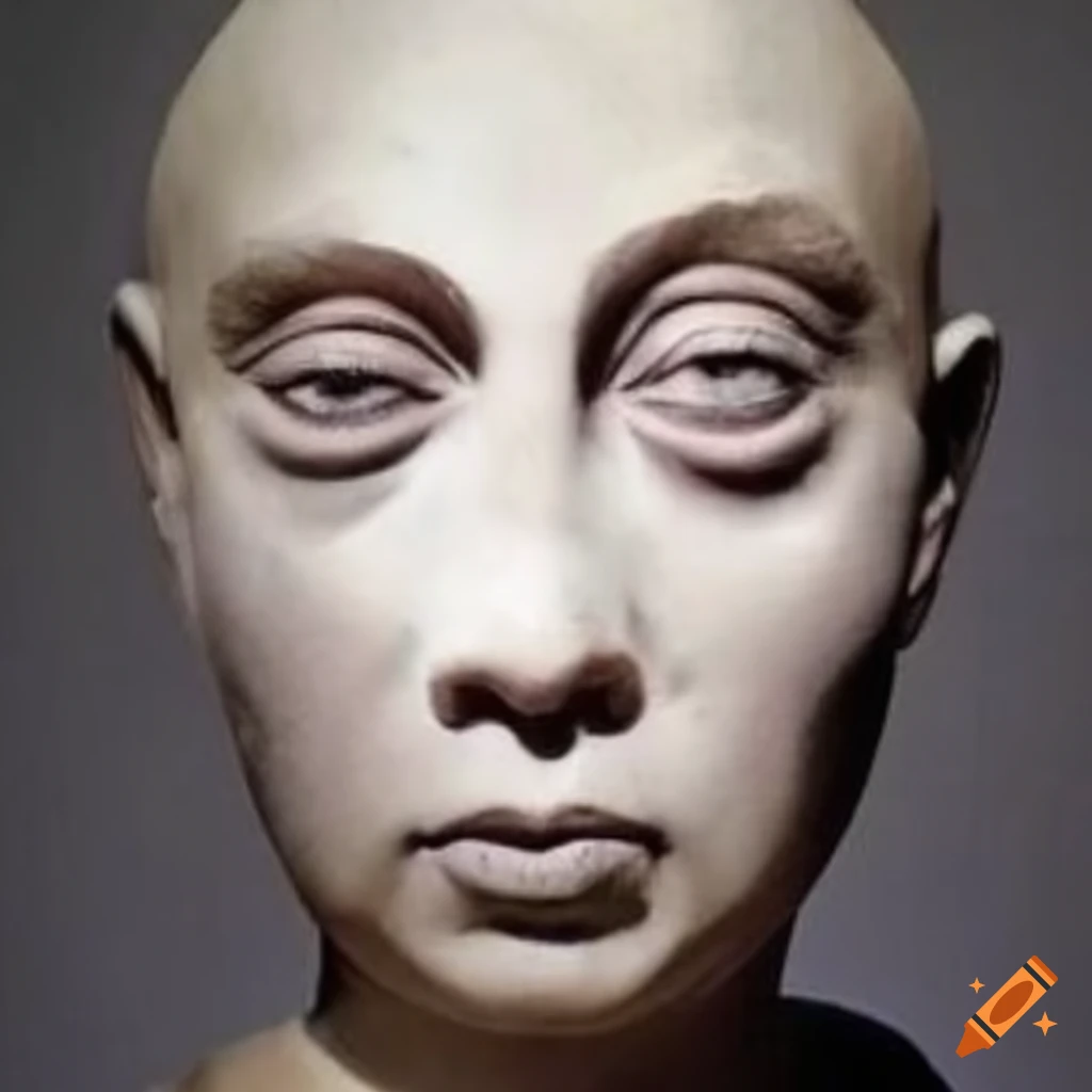 Fascinating illusion of faces on surfaces