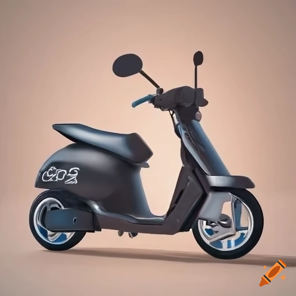 Repair scooter with tools