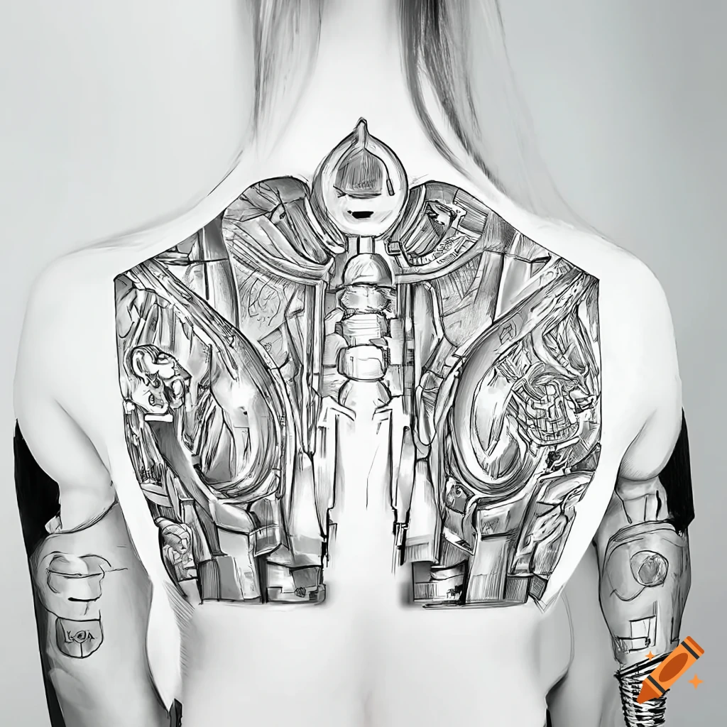 Robotic arm tattoo. Do you like it? | Tattoos For Arm | TikTok