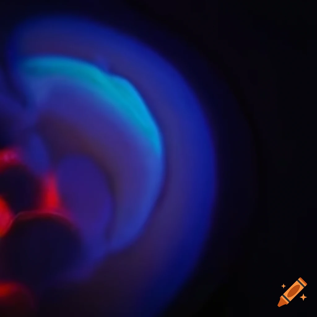 Glowing lights abstract background