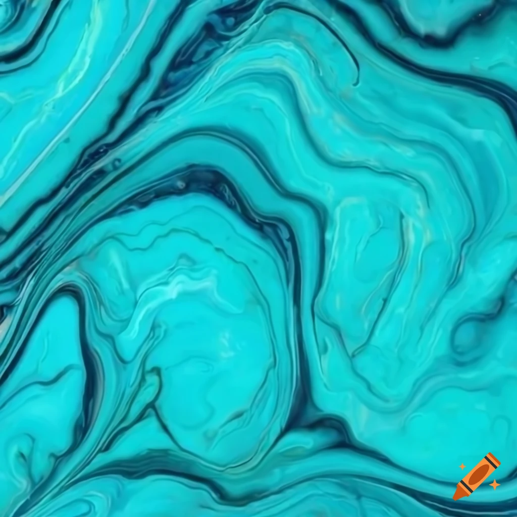Blue turquoise marble texture