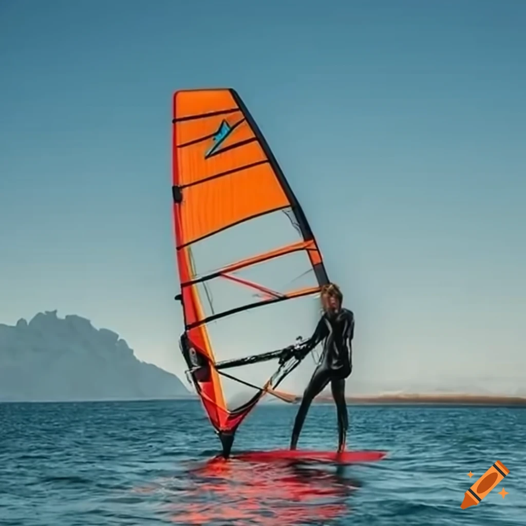 Windsurf board with 85l volume suitable for bump and jump conditions on