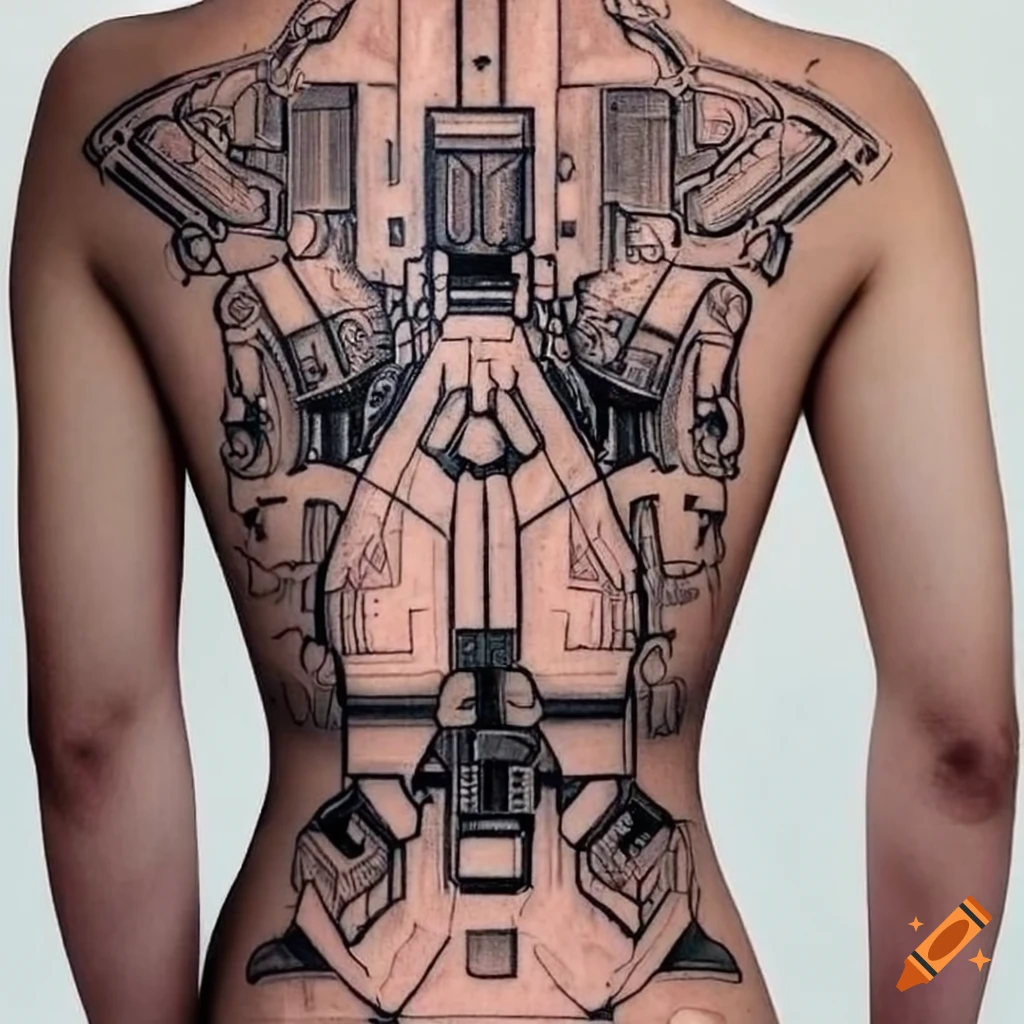 Temporary Tattoo For Girls Men Women 3D Robot Arm Sticker Size 19x12CM -  1PC. (88) : Amazon.in: Beauty