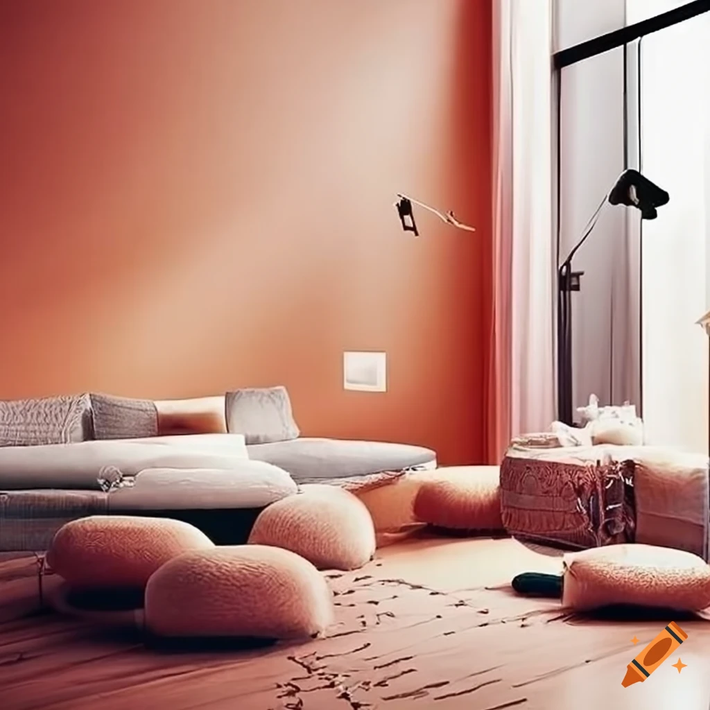 Warm and inviting apartment home interior on Craiyon