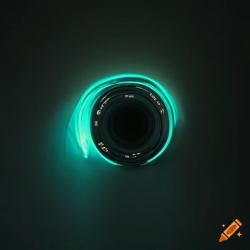 Glowing lights abstract background