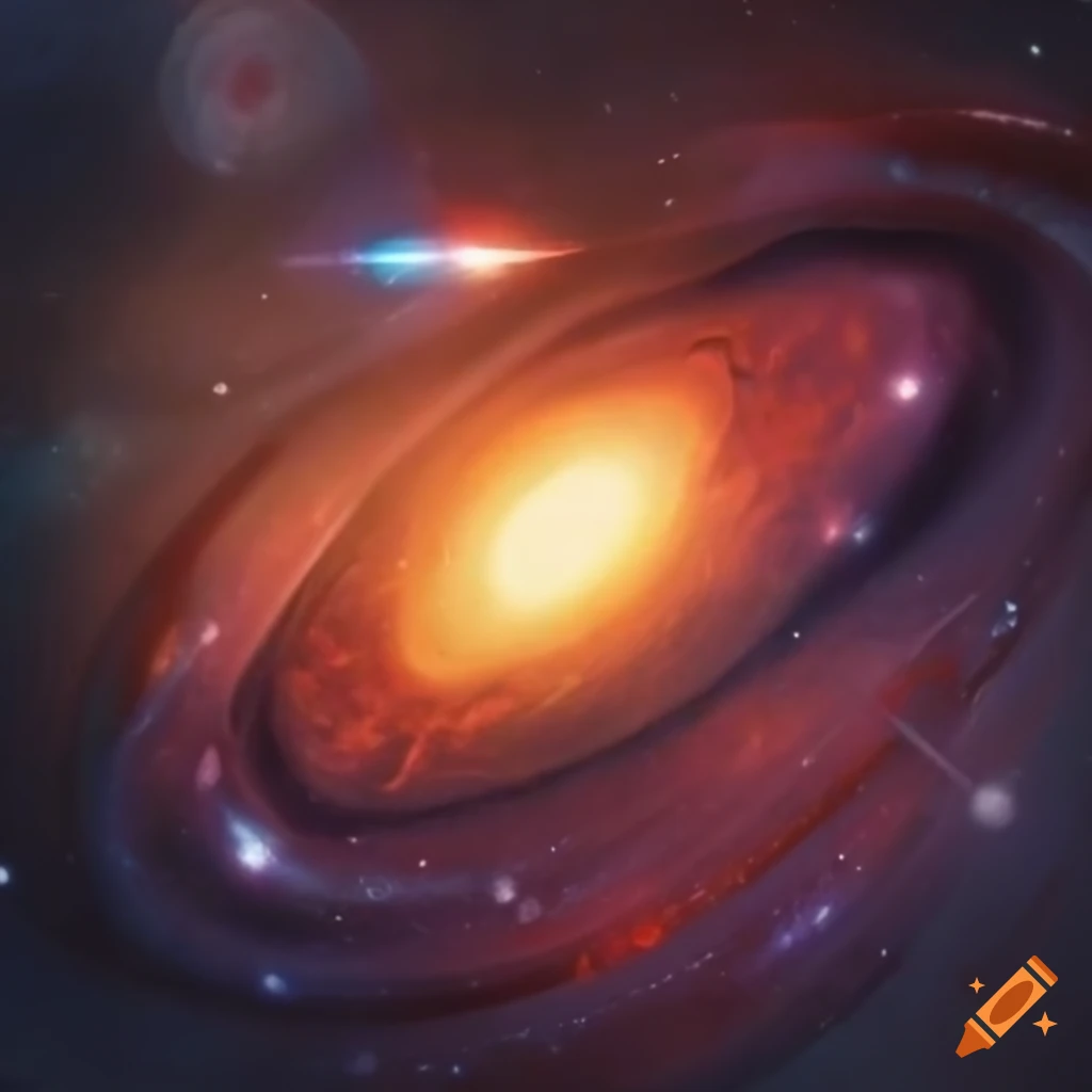 Abstract composition of iron, fire, gel, tin, fords, and light on Craiyon