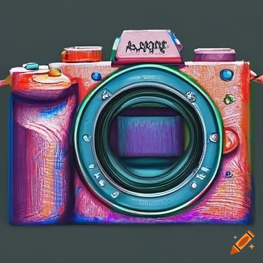 Sony alpha 7 iv high definition mirrorless camera on Craiyon
