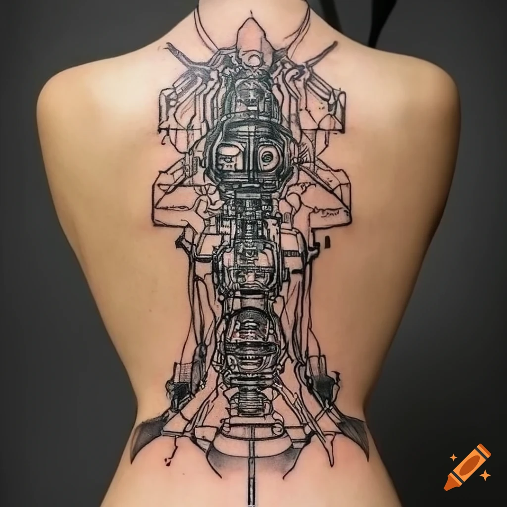 75 Mind-bending Cyberpunk Tattoos That You Must See - Tattoo Me Now