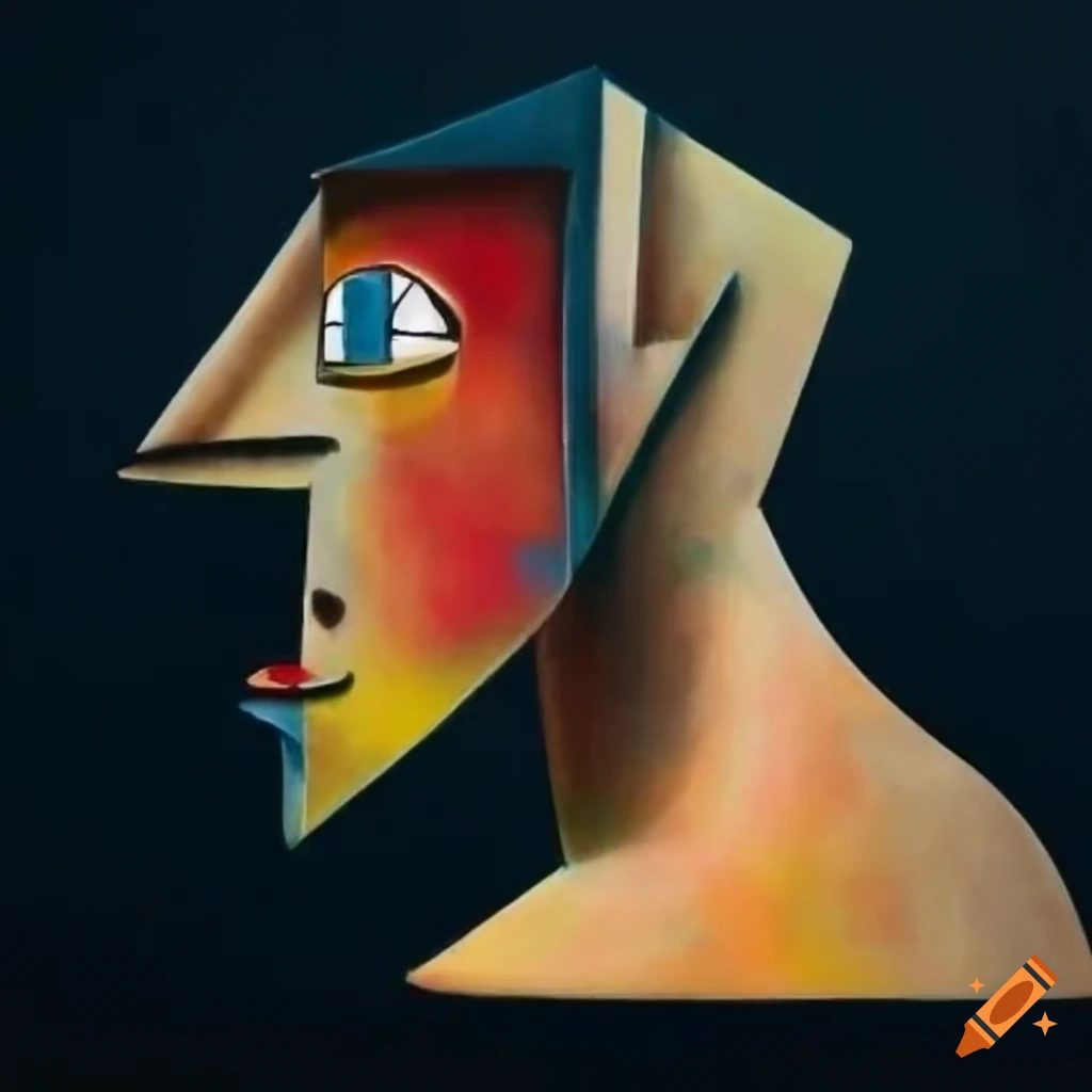Cubism surrealist artwork depicting integration of function, inspired ...