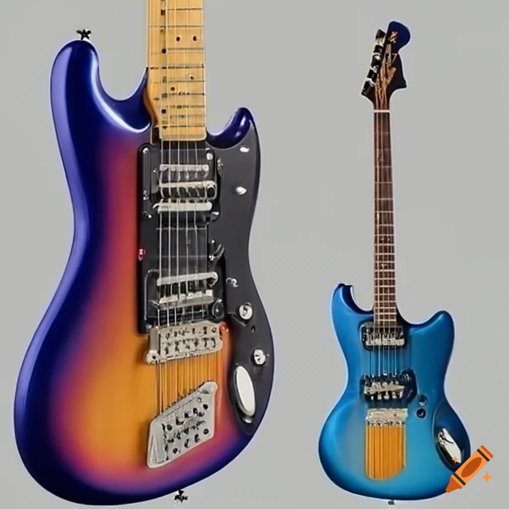 Fender Stratocaster and Yamaha SG-3 hybrid guitar