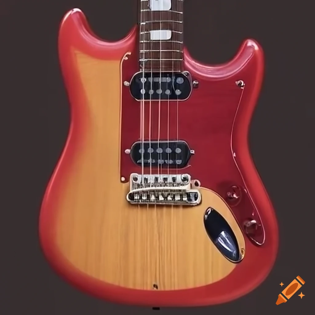 Unique guitar blending features of Fender Stratocaster and Yamaha SG-3
