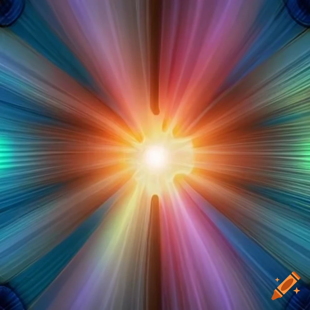 Colorful half sun with rays on white background on Craiyon