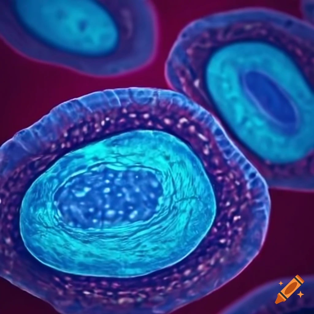 Onion skin tissue cells