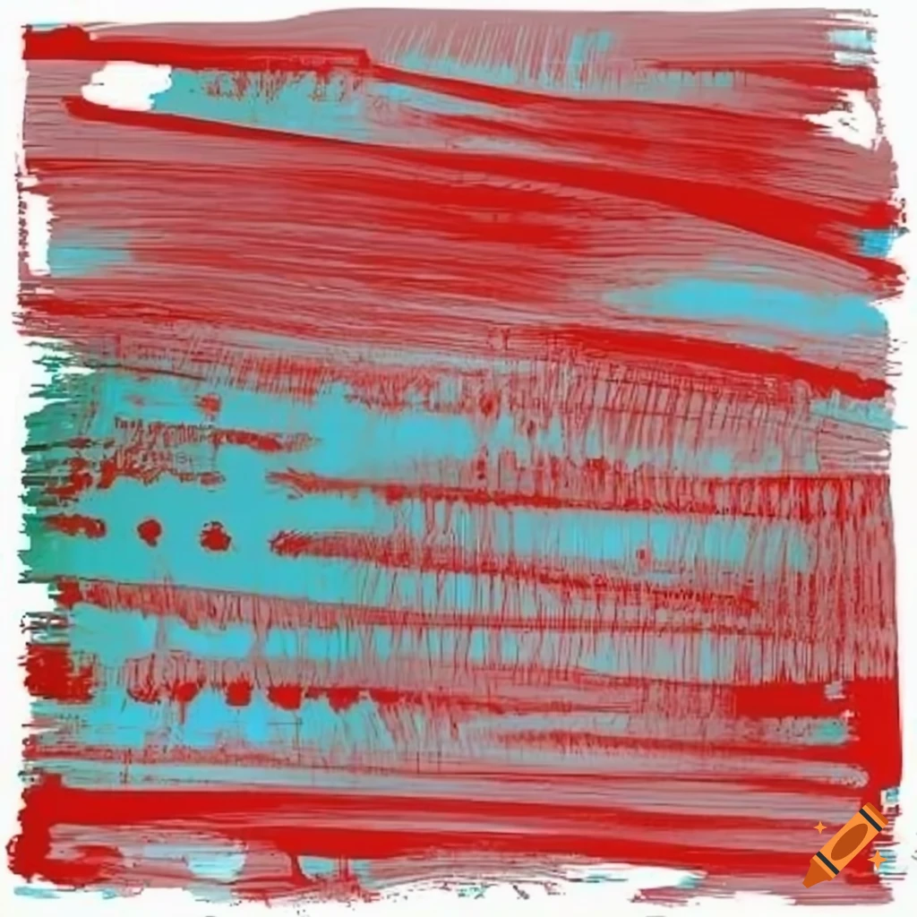Logistic regression algorithm representation in red on white background