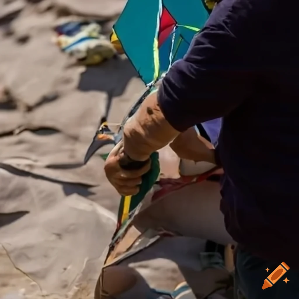 Repairing a broken kite