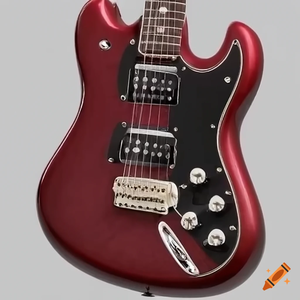 Fender Stratocaster and Yamaha SG-3 hybrid guitar
