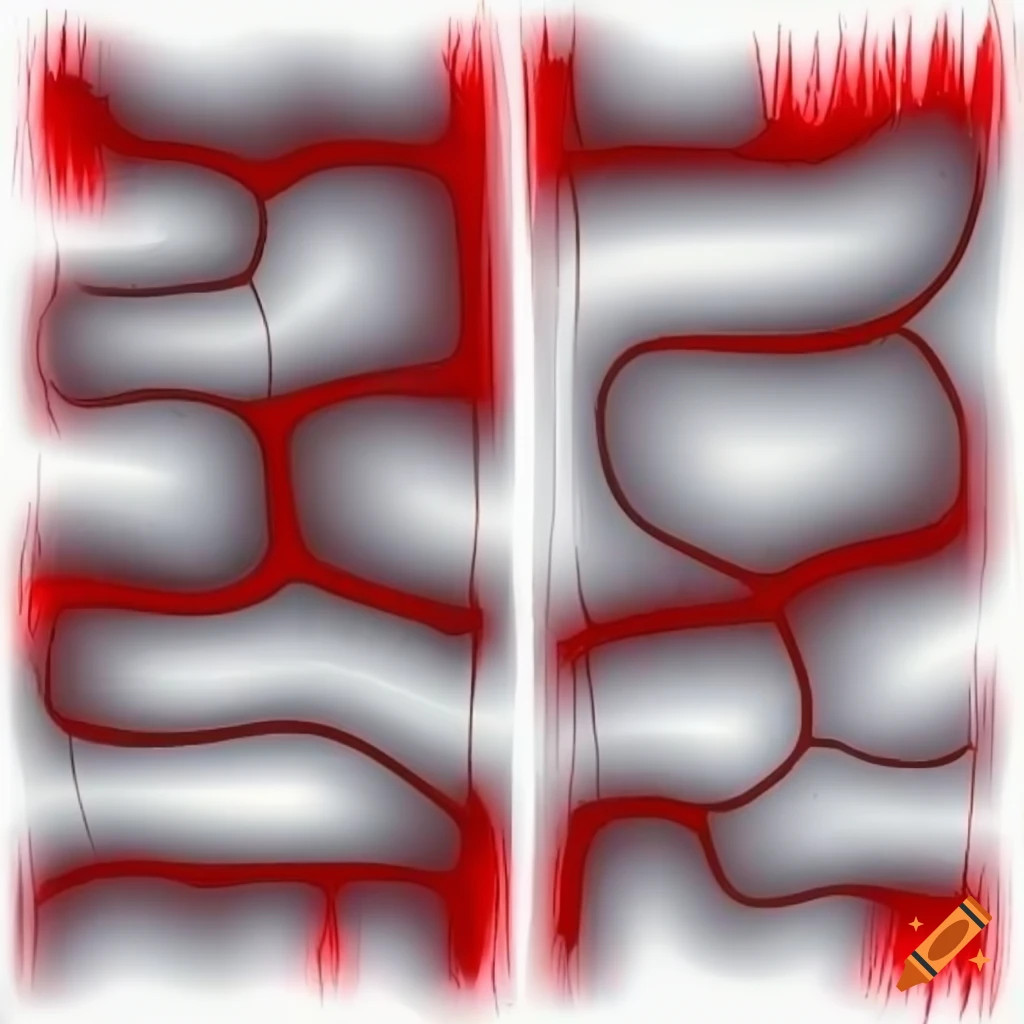 Logistic regression algorithm in red on a white background