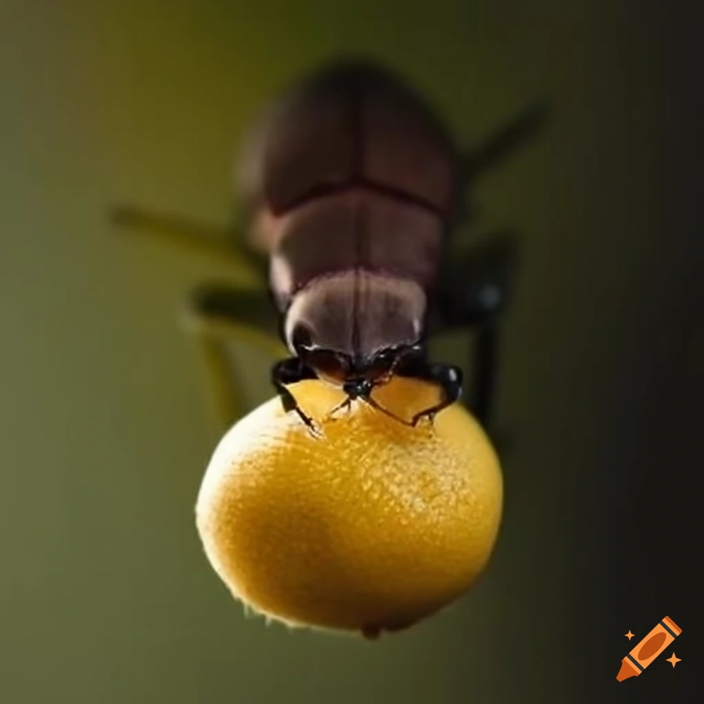 armored-beetle-on-a-lemon-tree-on-craiyon