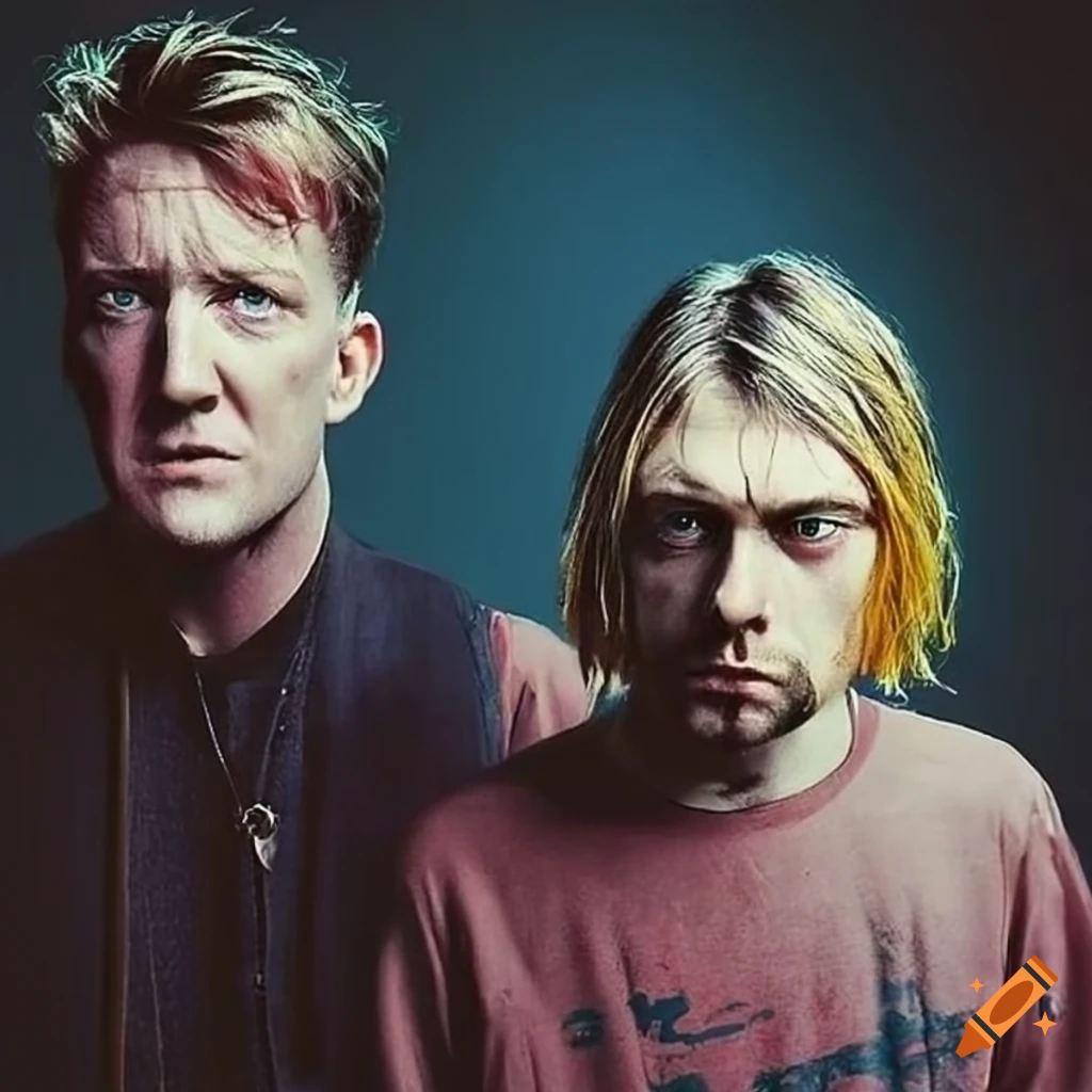 Josh Homme and Kurt Cobain
