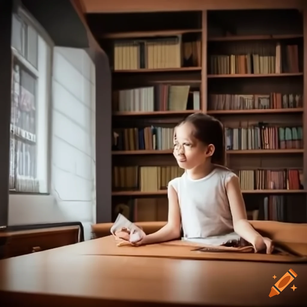 Classroom scene with teacher and student on Craiyon