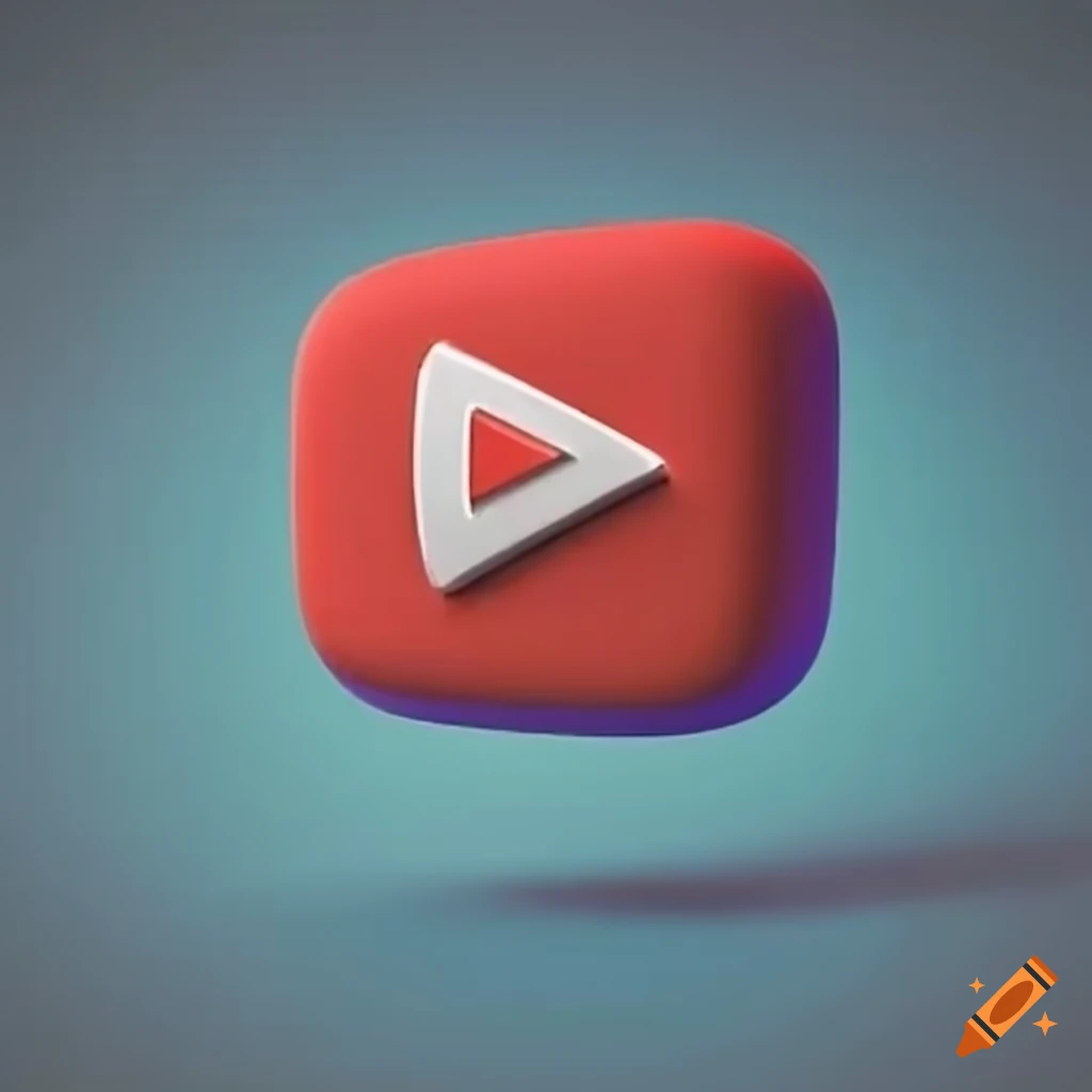 awesome YouTube logo art design