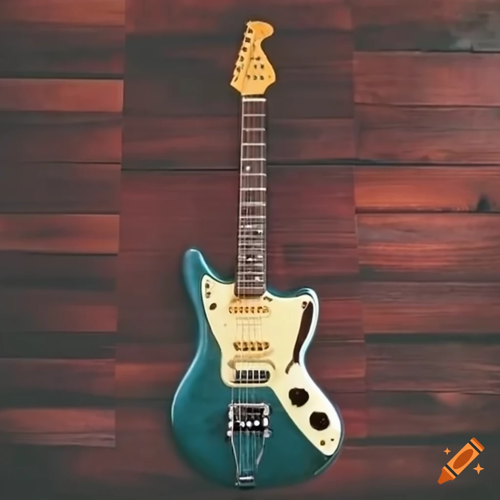 Unique guitar combining Fender Coronado and Fender Mustang