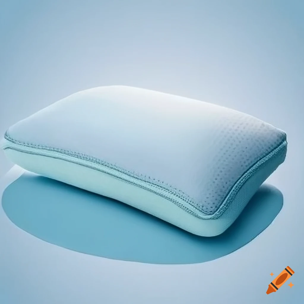 Memory foam pillow with side zipper on Craiyon