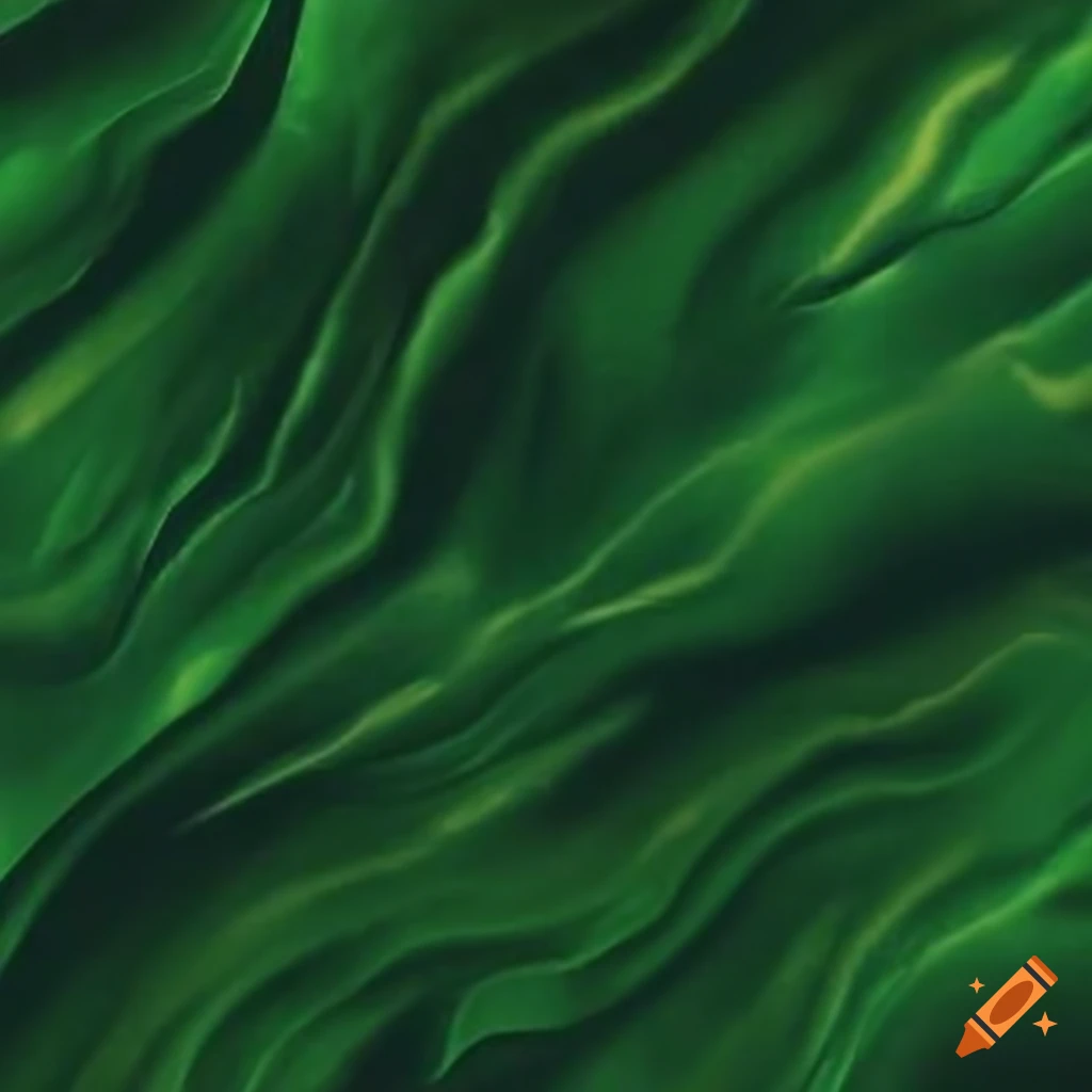 Soft kelly green jungle grass water marble texture with warm colors on ...