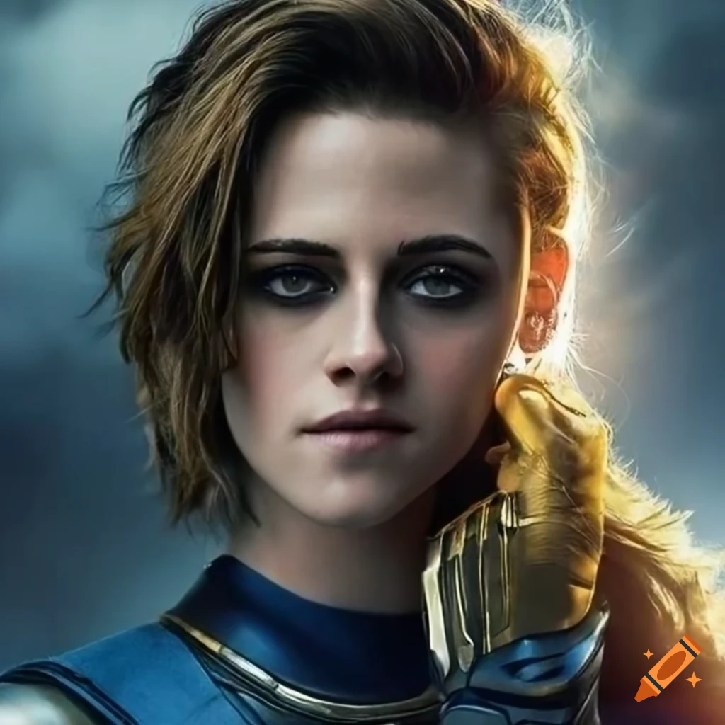 Kristen stewart as irene adler (destiny) in xmen movie on Craiyon