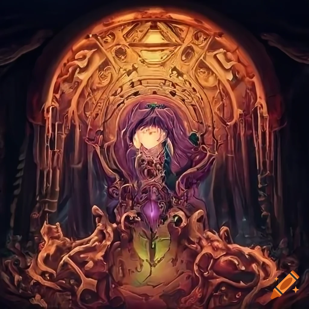 Polymorphism Hybrid Mech Mega portal on hidden island with stunning Maple lighting