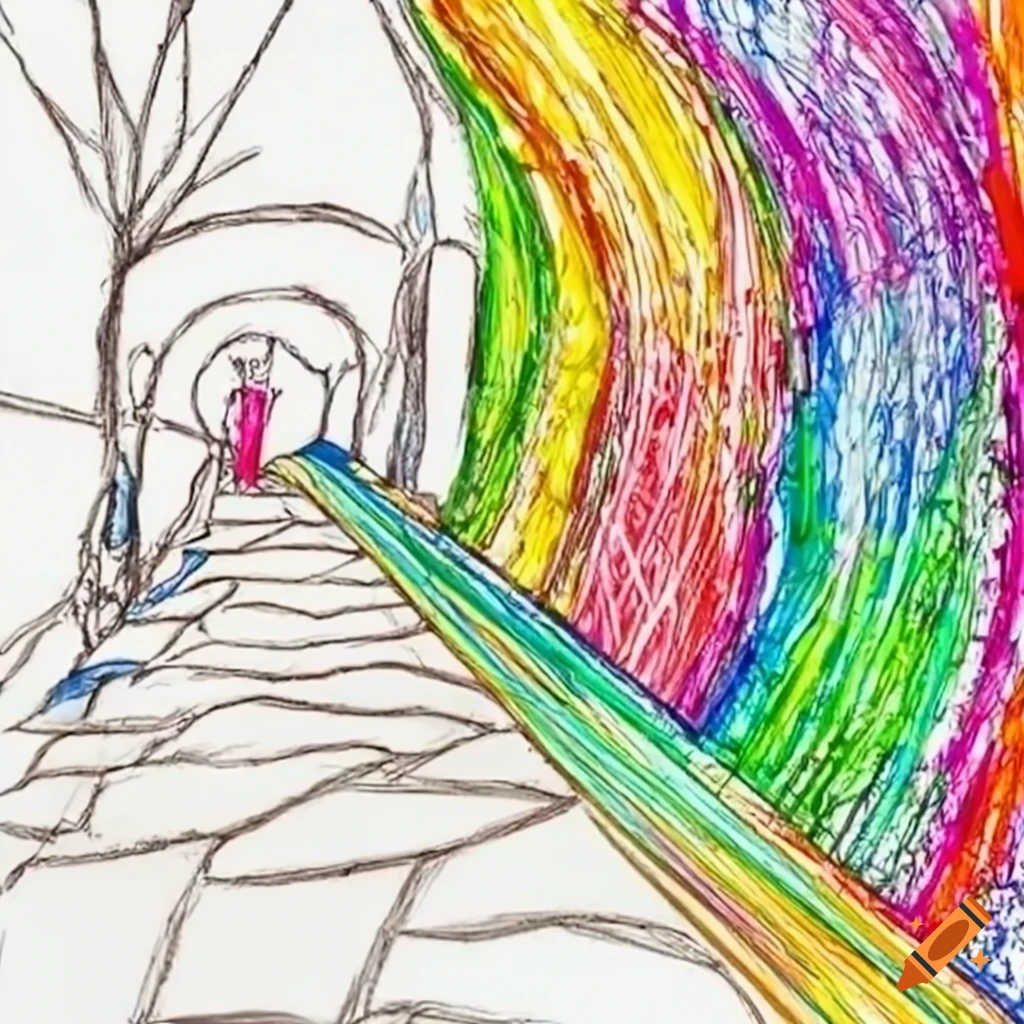 Pathway symbolizing challenges in reaching your future career