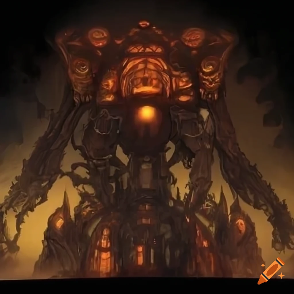 Polymorphism hybrid mech mega portal on a hidden island with maple lighting