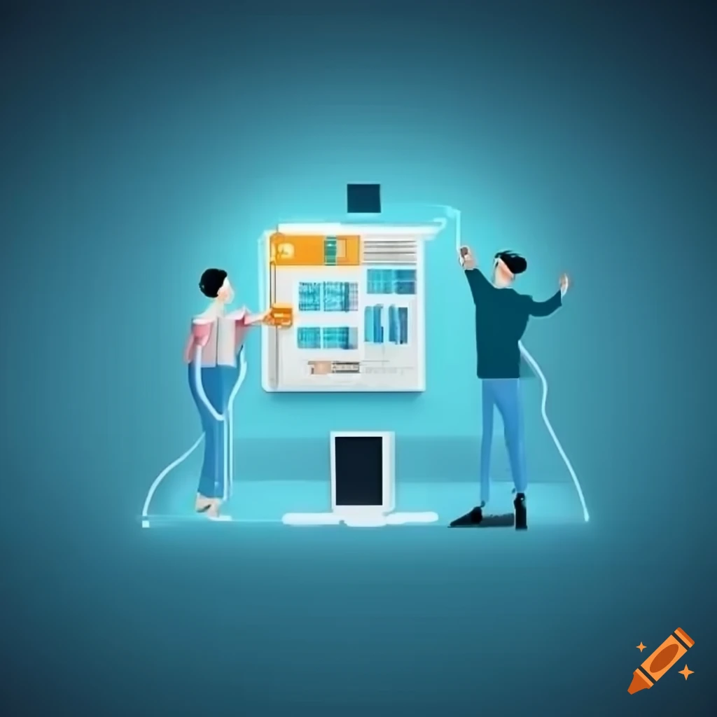 Agile project management on craiyon