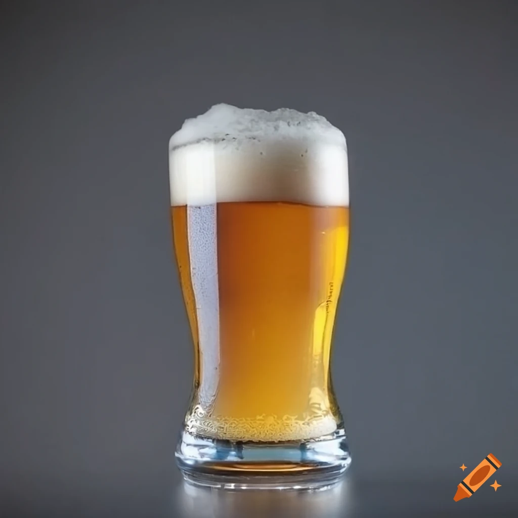 Beer glass on Craiyon