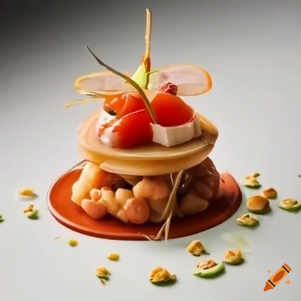 Delightful small appetizer presentation
