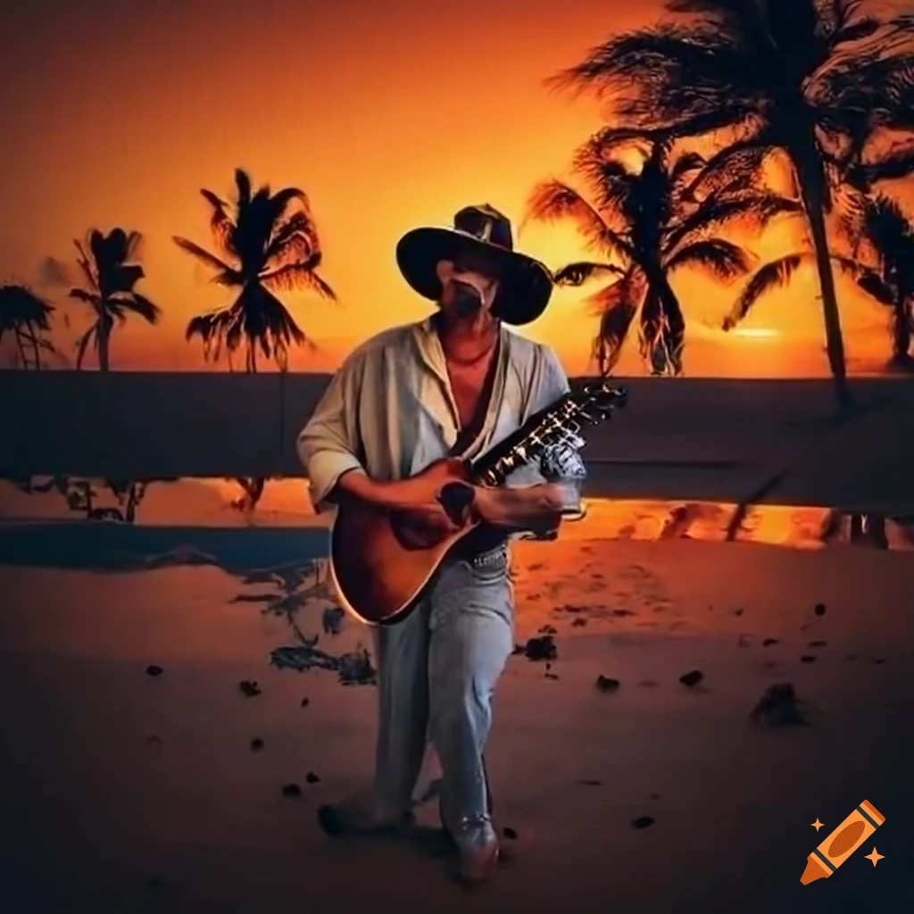 Men playing guitar under the sun in Mexico