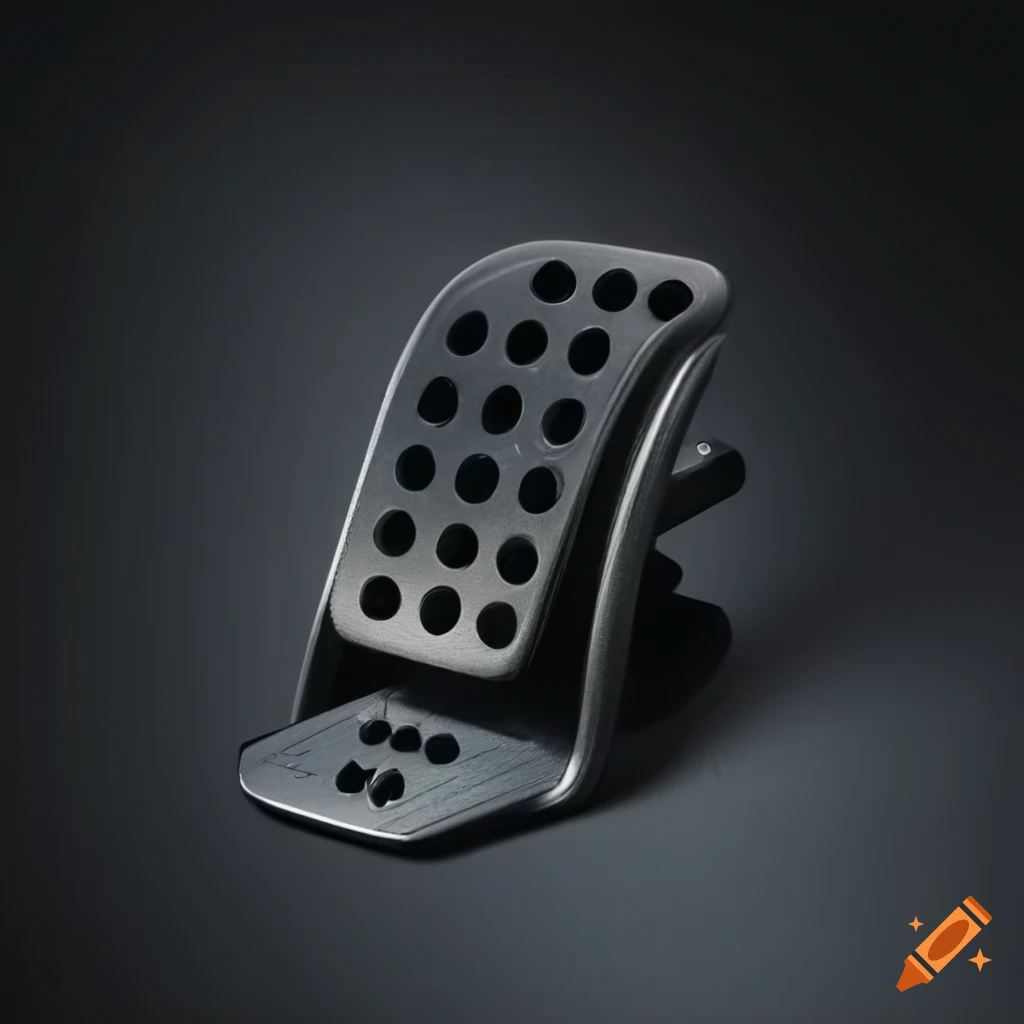 Automotive pedal with feedback in the footwell on Craiyon